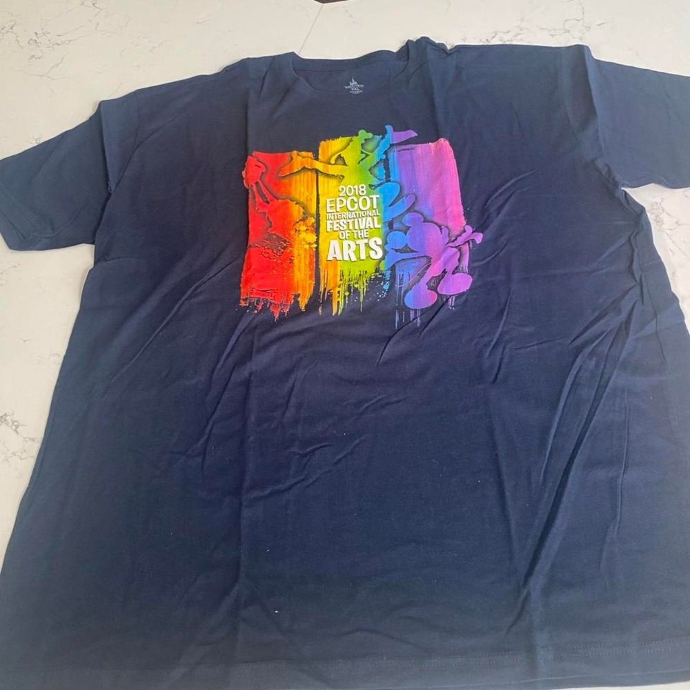 Disney EPCOT Festival of the Arts 2018‎ T-Shirt 3XL  Disney Parks Exclusive - Picture 3 of 6